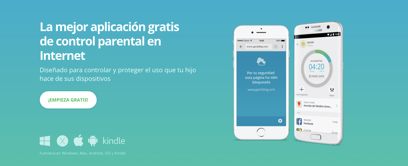 Herramienta control parental Qustodio