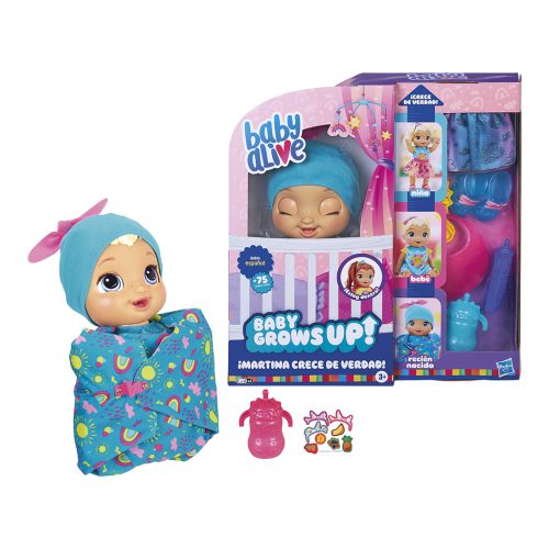 Muñeca Baby Alive Martina Crece Bebe Que Crece De Verdad MARTINA