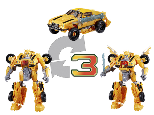TRANSFORMERS: EL DESPERTAR DE LAS BESTIAS - BUMBLEBEE MODO BESTIA