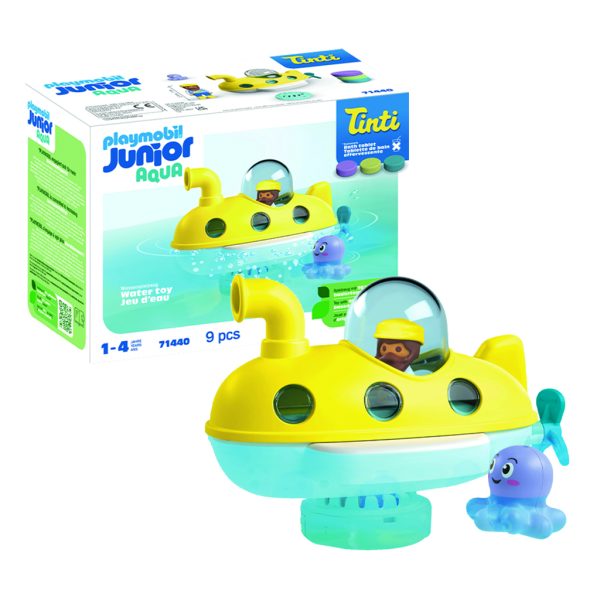 JUNIOR & TINTI: SUBMARINO DE COLORES